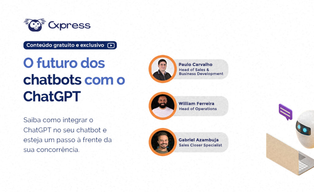 Webinar - O futuro dos Chatbots com o ChatGPT